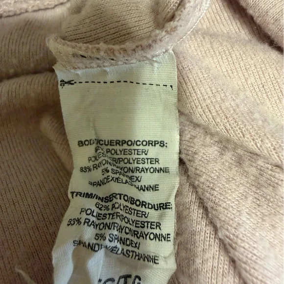 Gaiam Soft Pink Hoodie XL Yoga Pullover Lightweight Lounge Athleisure - Picture 7 of 7